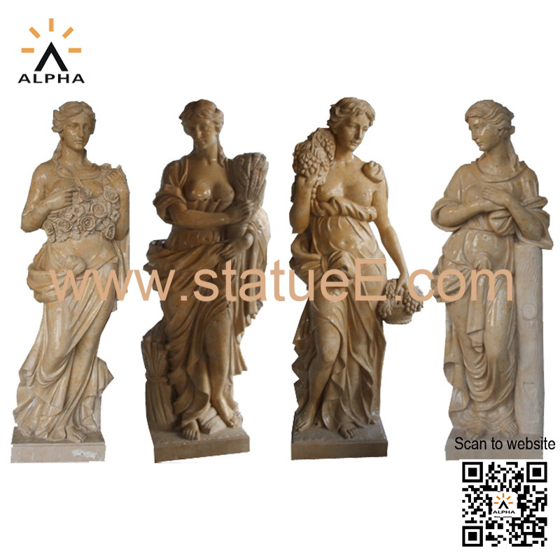 marble garden statues